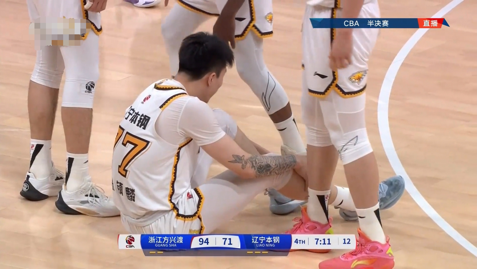 浙江队成为本场最大亮点，CBA季后赛瞬间破防，失误